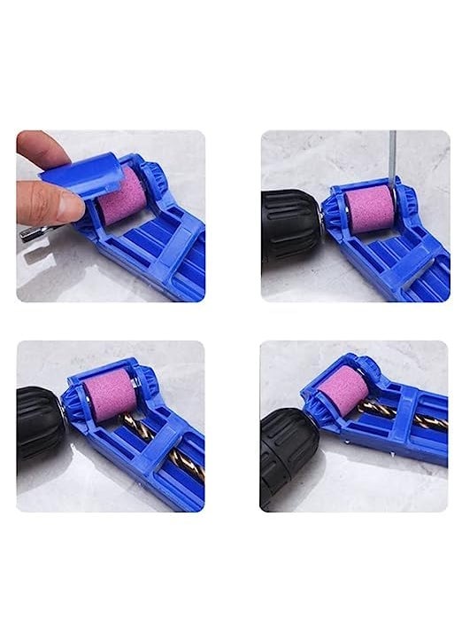 Helmik Helmik Portable Diamond Drill Bits Sharpner Drill Bits Sharpening Polishing and Grinding Tool Used Ironbased Drill Bits Power Hand Tool Kit 1 Tools  - Image 4