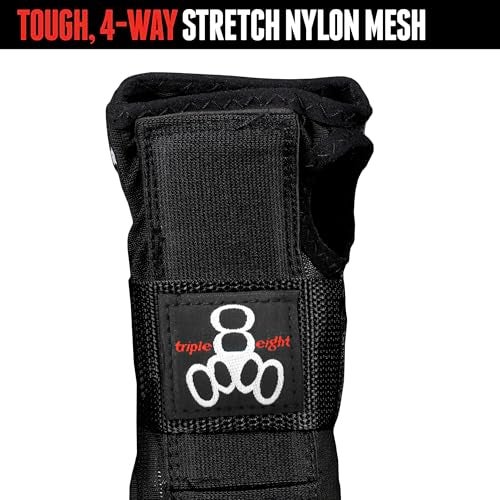 Triple Eight Triple 8 Saver Series Wristsaver II - Slide On Wrist Guard (Black, Medium) - Image 5