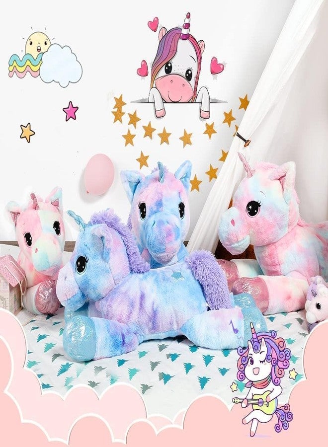 AVSHUB Soft Toys Unicorn for Kids Cute Lovely Cartoon Lovable Hugable Birthday Gift Babies, Girls, Boy, Home Decor (70cm MultiPink) - Image 5