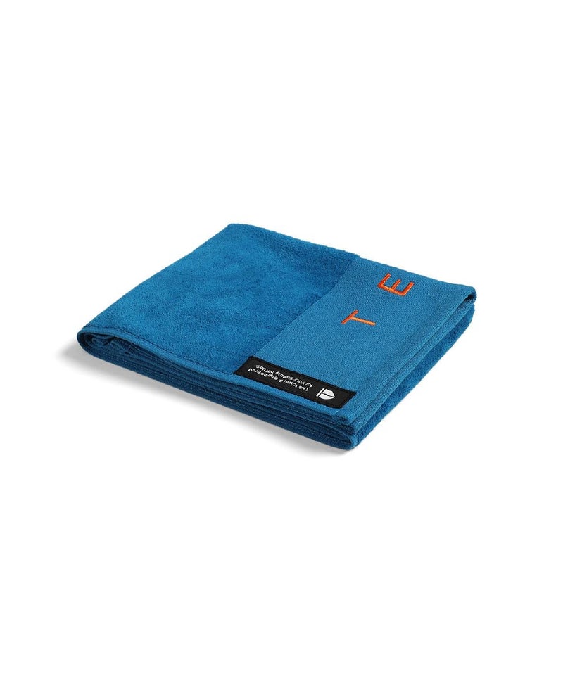 TEGO Cotton 600 Performance Sports Towel (16 x 30 Inches) - Gym, Work Out, Fitness Towel - Blue-O - 1 Piece - Image 1