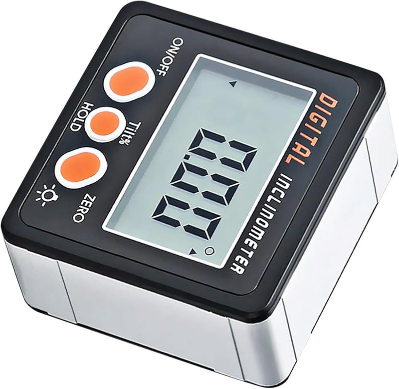 مقياس الزاوية الرقمي عالي الدقة مع قاعدة مغناطيسية لأعمال النجارة والبناء - Image 2