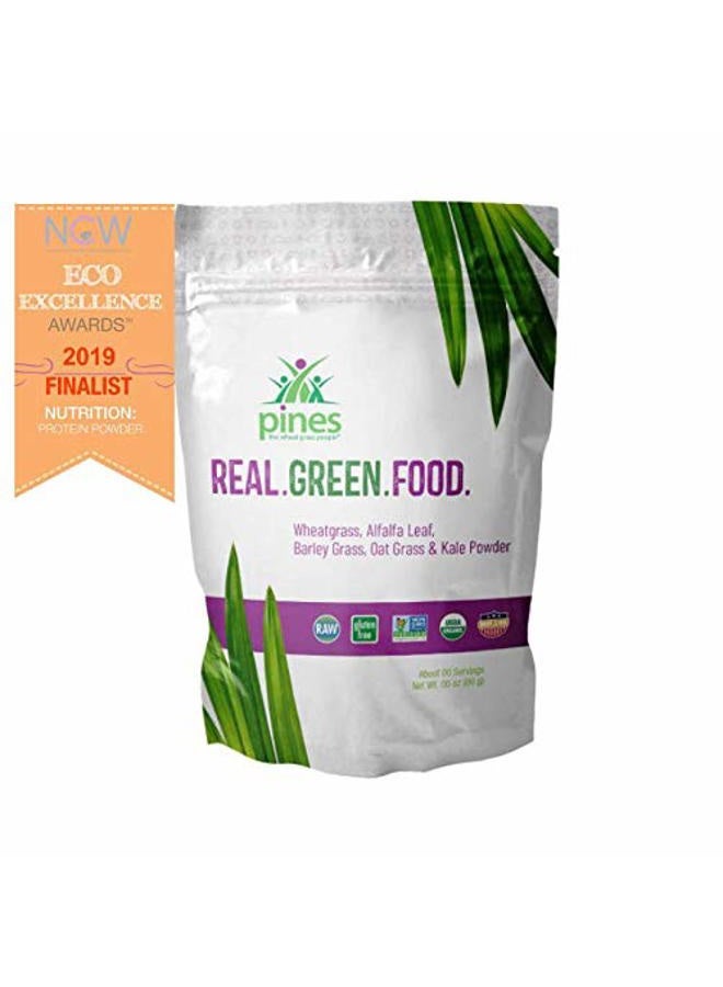 PINES Real.Green.Food. Organic Superfoods Powder Blend, 8 Ounce | Made with Organic Whole Foods, Non-GMO and Sustainable - Image 4