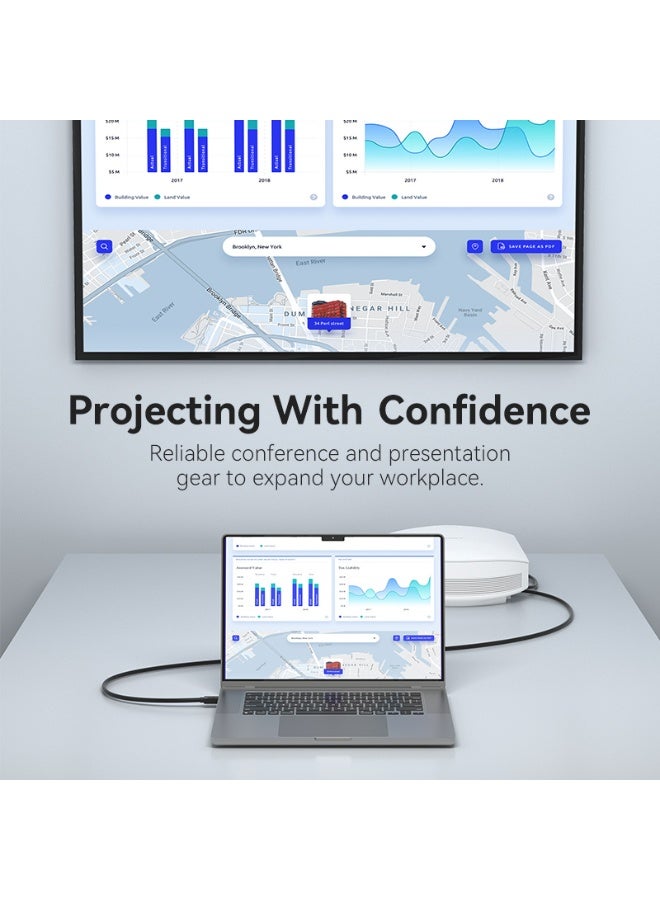 VENTION Mini DP Male to DVI-D(24+1) Male HD Cable 1M Black Model# HFFBF - Image 5