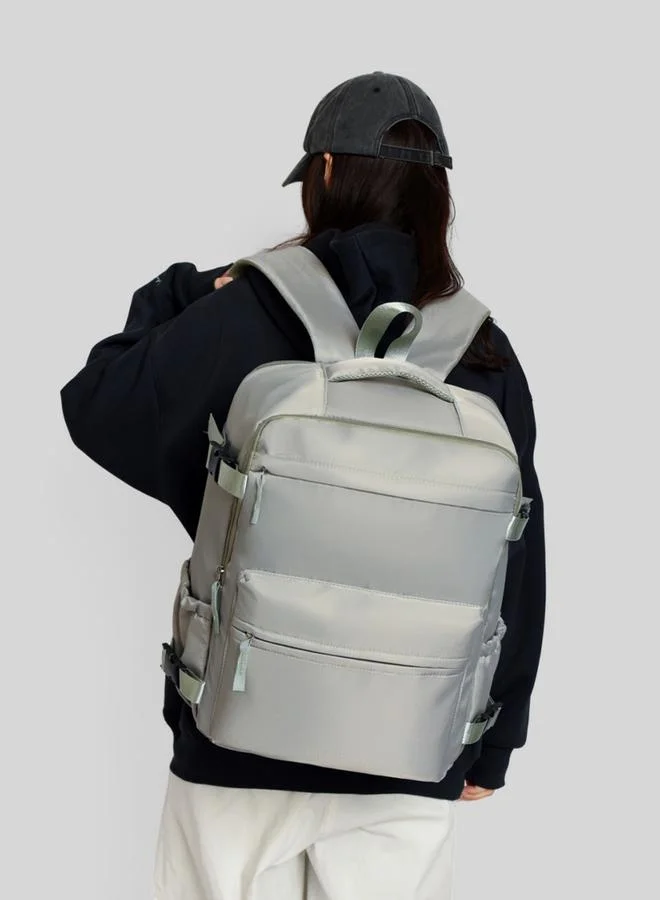 Take Two Green Backpack with Shoe Compartment