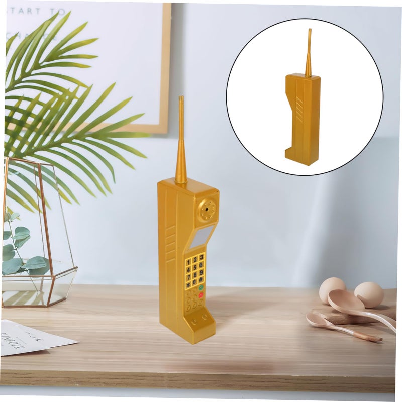 Vintage Retro Iron Model Cell Phone Decor Toy for Home Office Themed Parties - Image 4