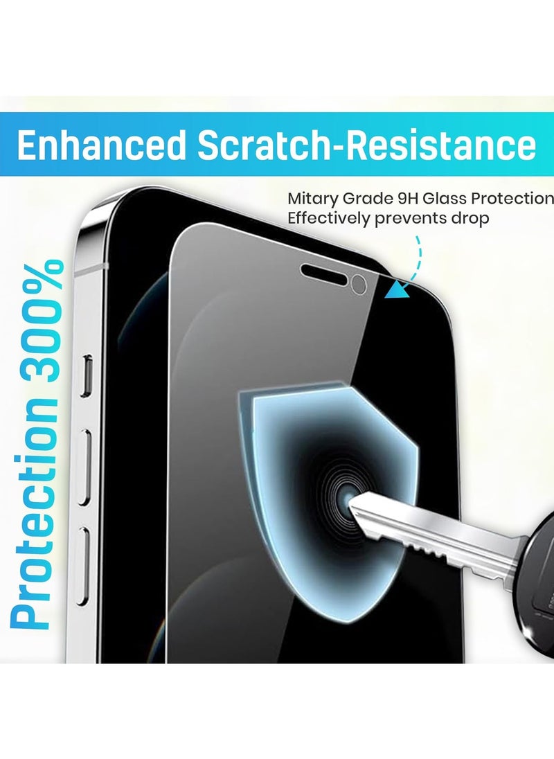 Glass 2 Pack Privacy Screen Protector,Support Fingerprint Unlock Screen Protector for Samsung Galaxy S25 Ultra,High hardness Tempered Glass Film,Anti-Scratch Case Friendly  - Image 4
