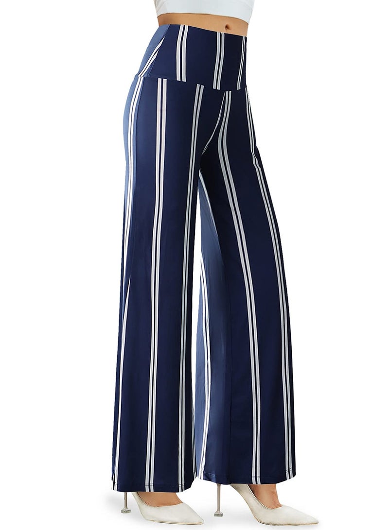 Arolina Womens Stretchy Wide Leg Palazzo Lounge Pants Casual Comfy High Waist Palazzo Pants