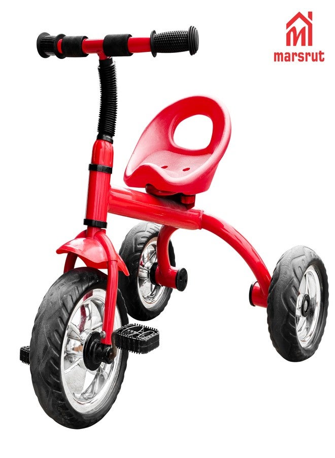 Marsrut Tricycle Seats Replacement Parts for Kids Toddler Bikes, Durable Thickened Adjustable Vintage Backrest Saddle for Steer Stroll 3 Wheels Balance Rider Trikes Kart Drift Racing Cart, with Mount Screws - Image 5
