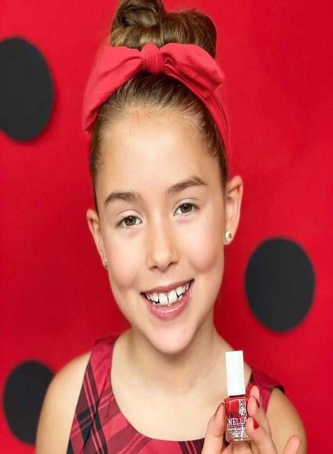 MISS NELLA-Peel Off, Odour Free, Water Base & Safe for kids nail polish pack of 3 (TRAFFIC LIGHTS) - Image 4