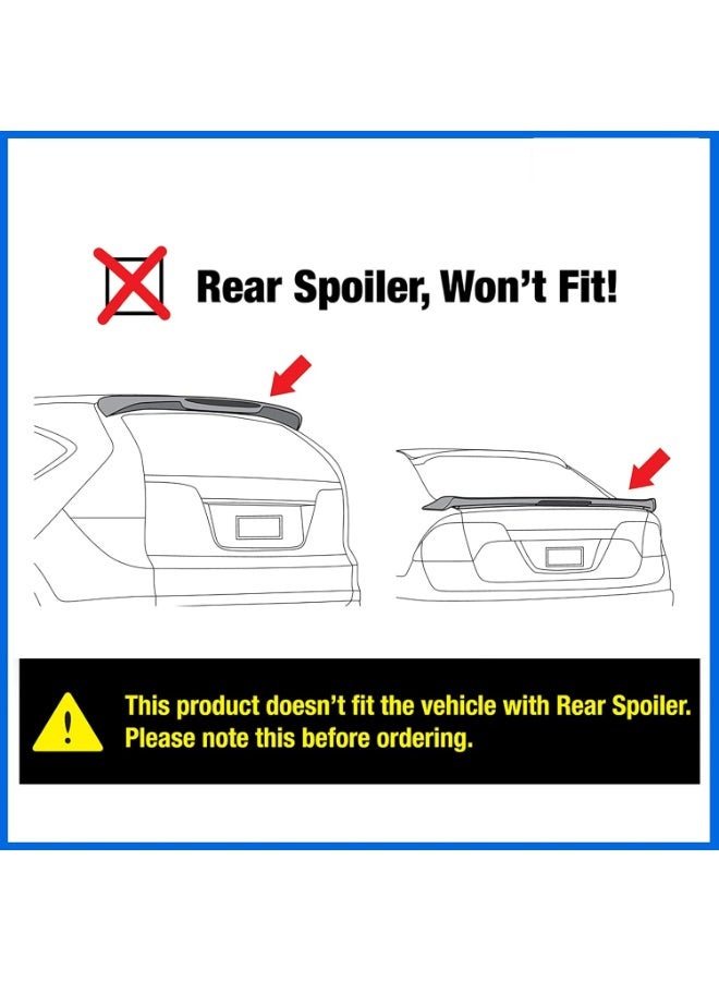 TORONTO Deluxe Trunk Mounted Bike Rack – Rear Car Bicycle Carrier for Sedan, Hatchback, SUV & Minivan – Easy Install, Foldable, Heavy-Duty - Image 2