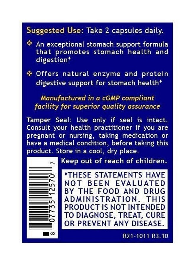 Quantum Nutrition QNL Quantum Stomach Support - Digestive Enzymes for Women & Men - Organic Digestion Supplement - Vegan Bromelain Nutritional Supplement - 60 Plant-Source Caps - Image 4