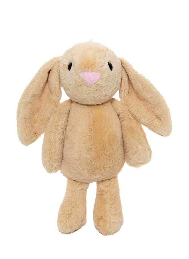 Toto Toys Plush Bunny With Floppy Ears Peach Color Size 33 cm  - Image 1
