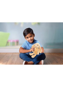 Toto Toys Plush Bunny With Floppy Ears Peach Color Size 33 cm  - Image 5
