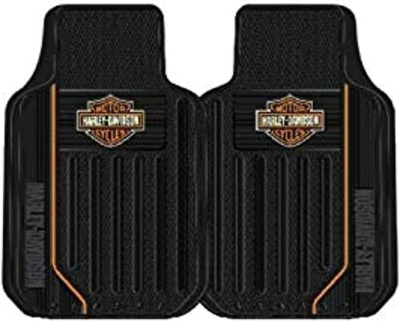 Plasticolor Harley Elite Series B&S Orange Floor Mats - Image 3