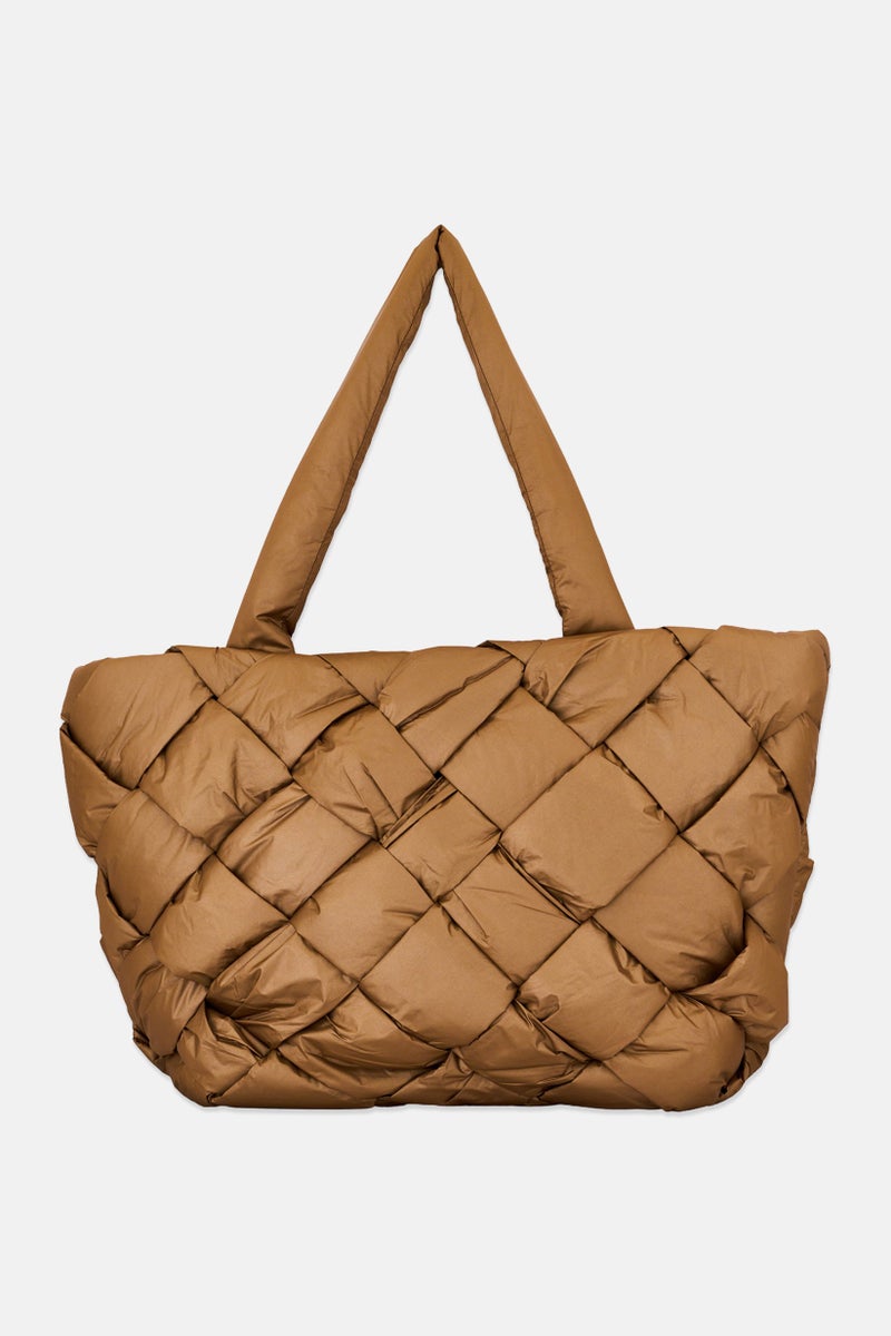 Sam Edelman Women Jianna Brand Logo Tote Bag, Copper - Image 3