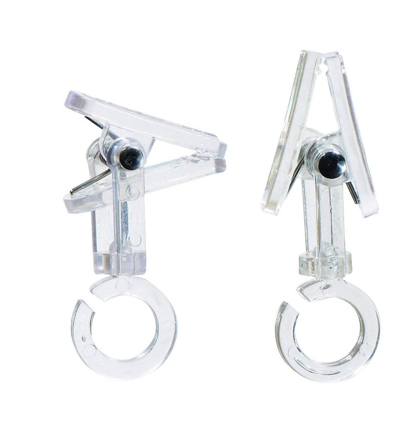 RV Designer M111, Klippy Klips Awning Clips, Light Hangars, 10 Per Pack,Clear - Image 4
