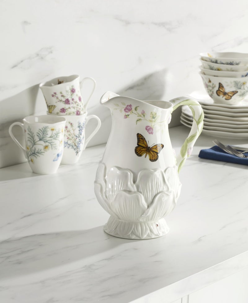 Lenox 897163 Butterfly Meadow Floral Pitcher - Image 3