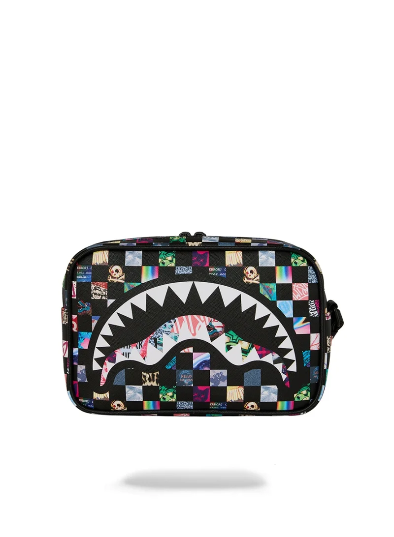 Sprayground  CRAZY CHECK TOILETRY BRICK  | Best Price UAE