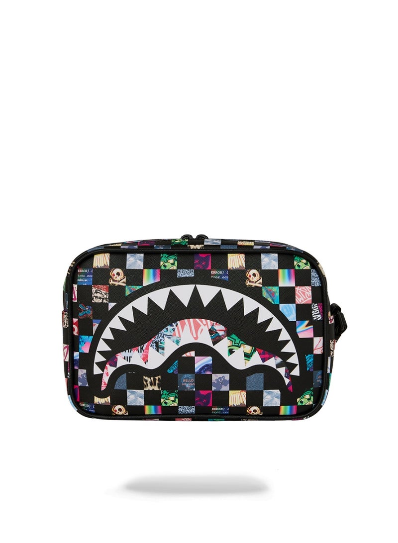 SPRAYGROUND CRAZY CHECK TOILETRY BRICK - Image 3
