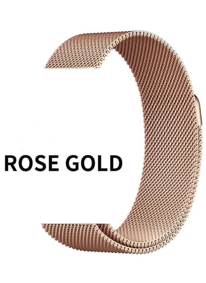 Generic - Apple Watch Milanese Band Compatible with Apple Watch Series 9/8/7/6/5/4/3 SE 38mm 40mm 41mm for Women Men Magnetic Milanese Stainless Steel Bands for iWatch - Image 1