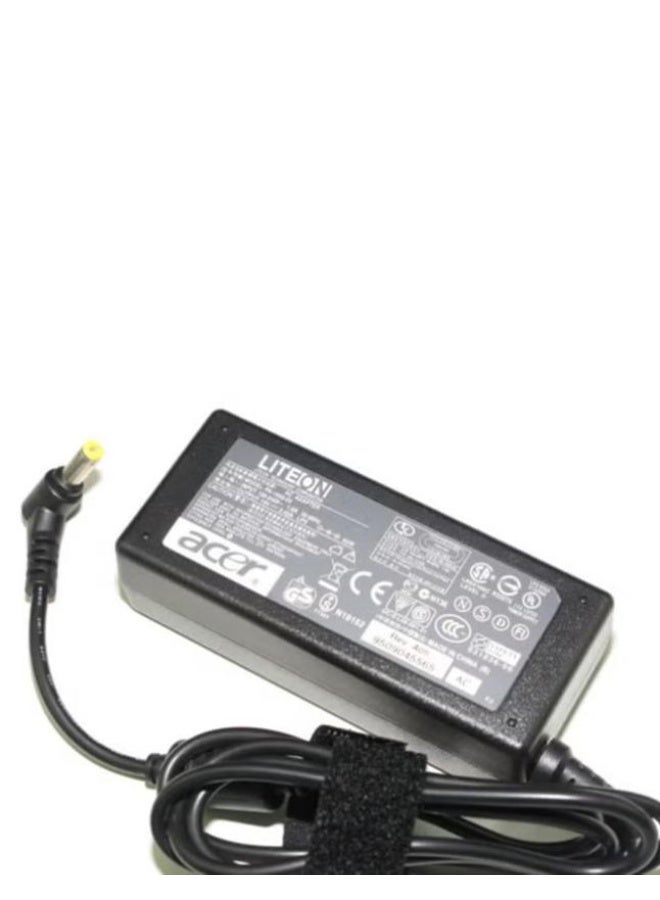 Eworld Laptop Charger With Power Cord For ACER Chromebook C720 Black - Image 1