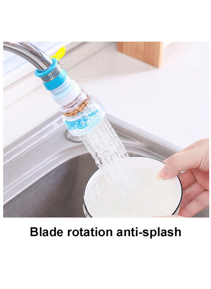 ECVV Portable Faucet Mount Filter Purified Water Filter, Adjustable Tap Kitchen Faucet Booster for Kitchen Bathroom, Fits Standard Faucets, Easy to Install - Image 5