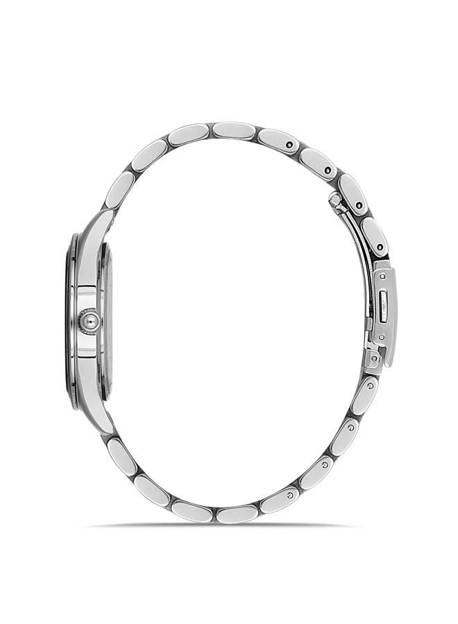 DANIEL KLEIN ساعة تناظرية من الستانلس ستيل DK.1.13258-1 - Image 2