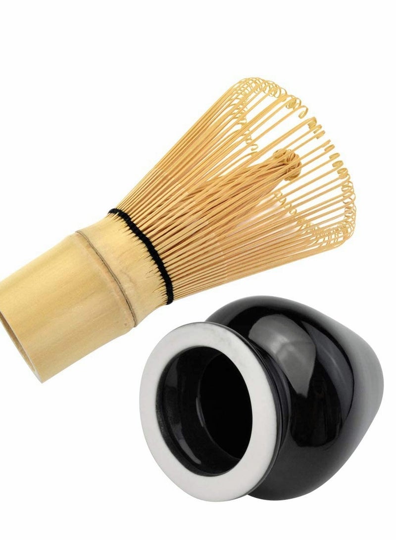 Traditional Japanese Matcha Tea Set - 3 Piece Ceremony Accessories with Blender & Spoon, Perfect for Authentic Tea Experience  - Image 5