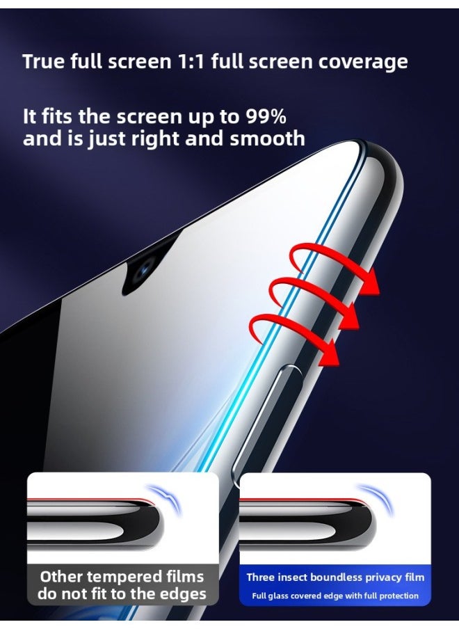ماركة غير محددة ينطبق على Huawei Enjoy 60 Tempered Film 70 Enjoy 50Pro Anti-peep Film 50z Full Screen 60x Enjoy 50Plus-اللون: حزمة مجمعة [hd + Blu-ray + حماية الخصوصية] قطعة واحدة لكل قطعة ★99% موصى بها-الحجم: Youchangxiang 50 Plus 5g  - Image 2