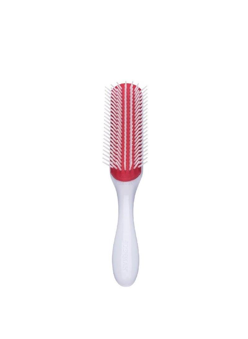 DENMAN Styling Brush D3 White with Rose Gold Crown - Image 1