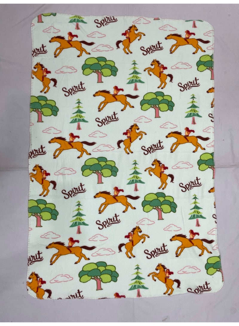 Spirit Blanket Polar Fleece Sprit 100x150cm NHT-GBL008 - Image 1