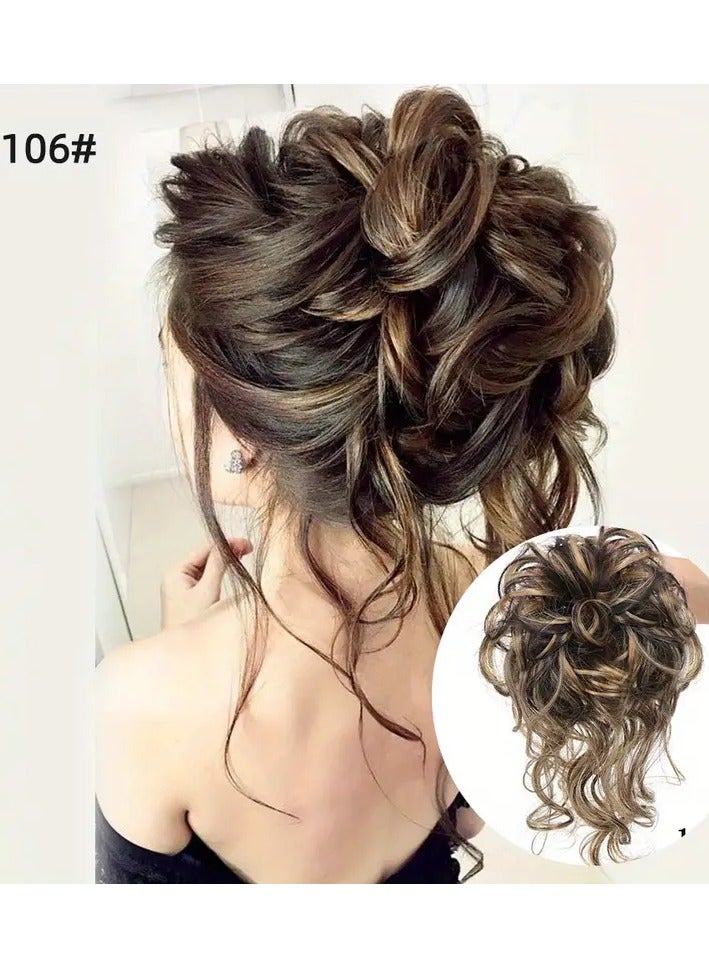 أوريتي أضف حجمًا وأنماطًا باستخدام شريط شعر مجعد اصطناعي فوضوي شينون! اكسسوارات الشعر - Image 1