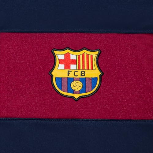 Icon Sports Officially Licensed FC Barcelona Soccer Track Jacket - Unisex Adult - FCB52TJ Navy S - Image 4