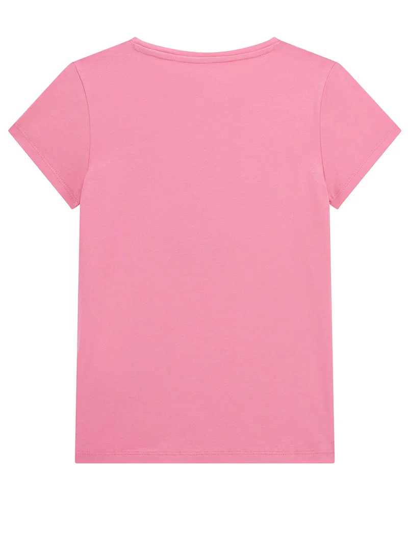جس Kids Graphic Crew Neck T-Shirt