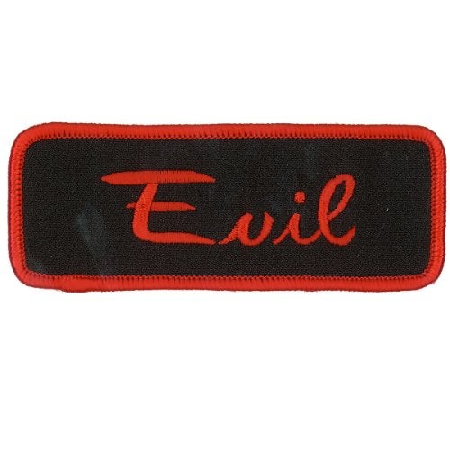 Hot Leathers Evil Patch (4" Width x 2" Height) - Image 5