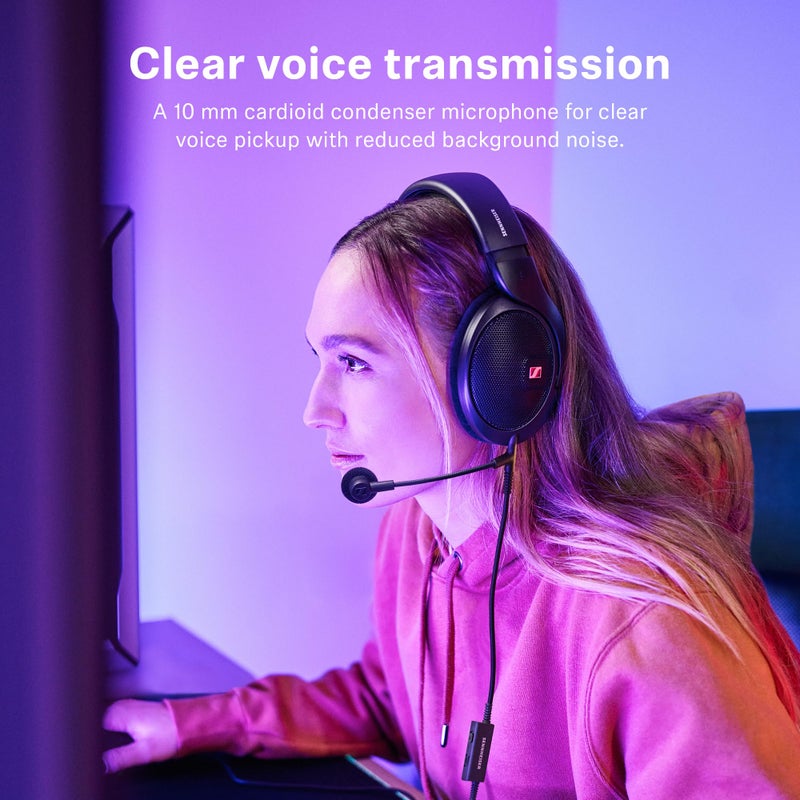 Sennheiser HD 500 BAM, Plug-in Boom Arm Microphone for Gaming and Calls, with Volume and Mute Controls, Analog 3.5 mm Jack, for HD 560S, HD 505, HD 620S Headphones and Others - Image 3