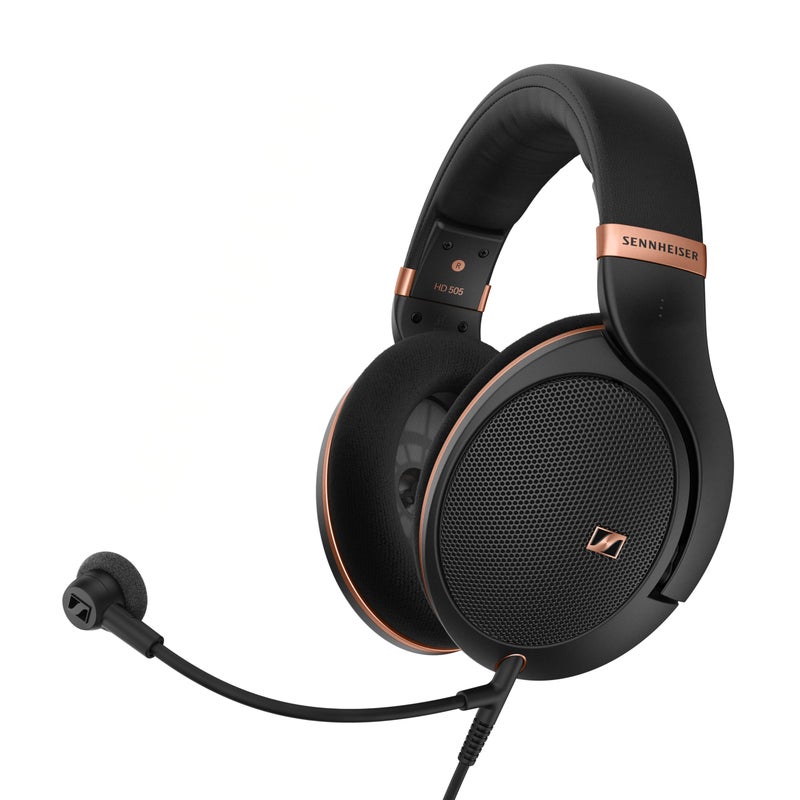 Sennheiser HD 500 BAM, Plug-in Boom Arm Microphone for Gaming and Calls, with Volume and Mute Controls, Analog 3.5 mm Jack, for HD 560S, HD 505, HD 620S Headphones and Others - Image 4