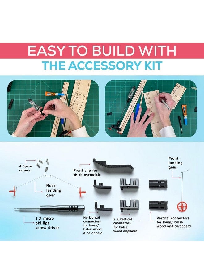 PowerUp POWERUP 4.0 The Next-Generation Smartphone Controlled Paper Airplane Kit, RC Controlled. Easy to Fly with Autopilot & Gyro Stabilizer. for Hobbyists, Pilots, Tinkerers.  - Image 5