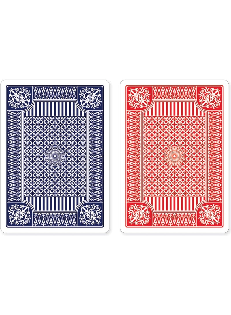 Peter Pauper Press PETER PAUPER PRESS 100% Plastic Playing Cards Value Pack (4 Decks)  - Image 3