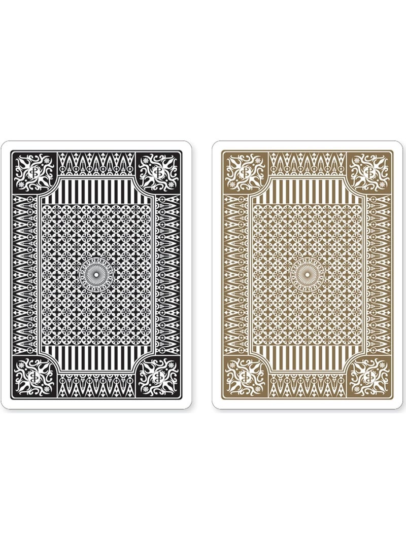 Peter Pauper Press PETER PAUPER PRESS 100% Plastic Playing Cards Value Pack (4 Decks)  - Image 2