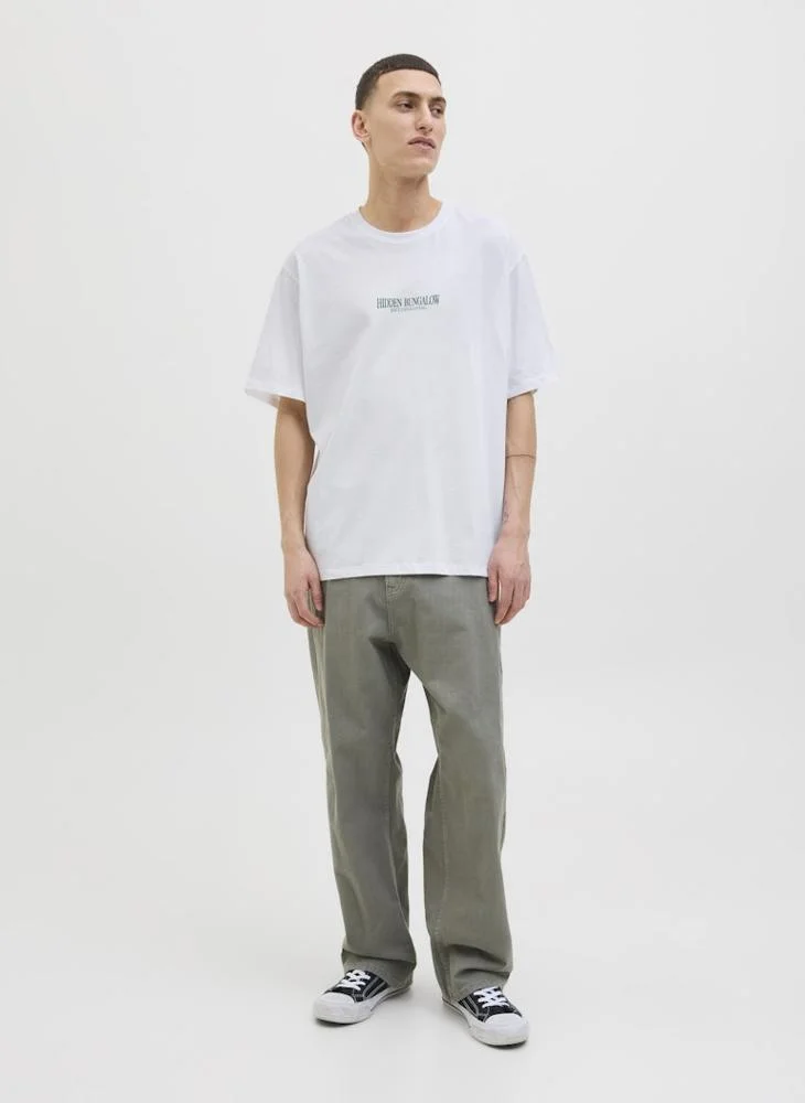 JACK & JONES Jorwowie Tee Ss Crew Neck T-Shirt