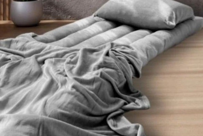 3-in-1 Velvet Hospitality Package with Natural Cotton Mattress, Light Blanket, and Luxurious Pillow - Image 2