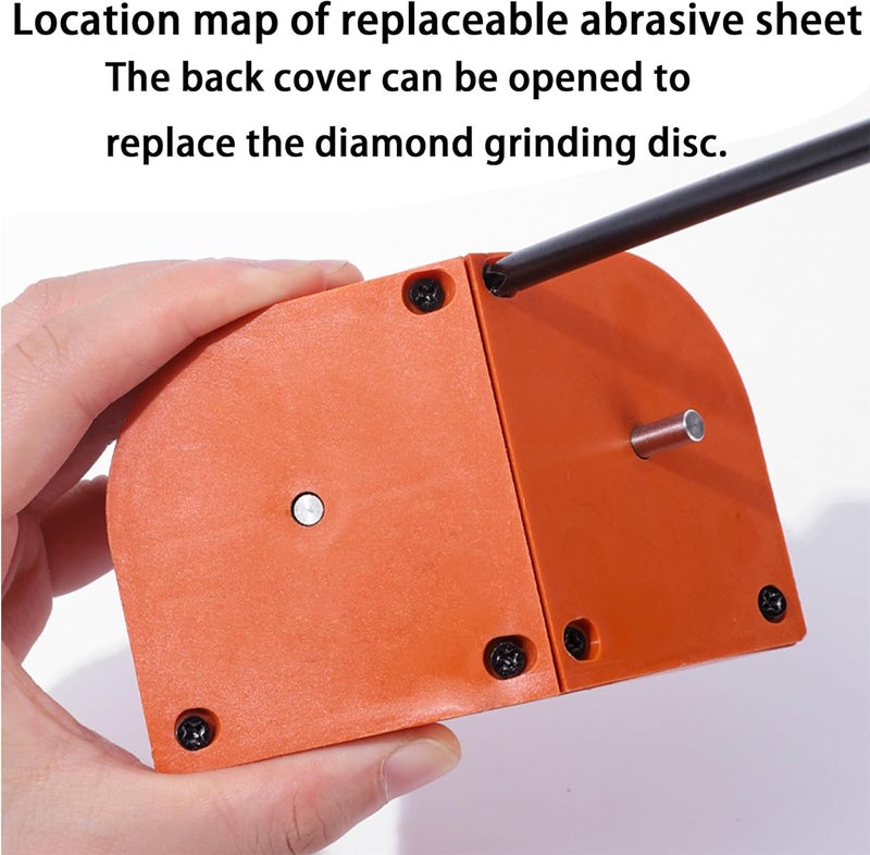 KEWAYO KEWAYO Drill Bit Sharpener  Professional Drill Bit Grinding System with Diamond Wheels Fast  Easy Sharpening for Drill Bits Knives  Scissors  Portable  Durable  - Image 5