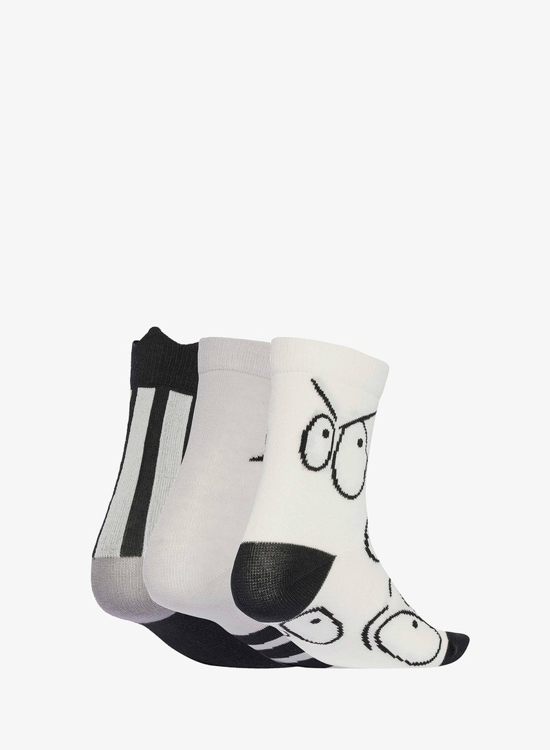 Adidas Kids 3 Pack Adiraptor Socks - Image 2