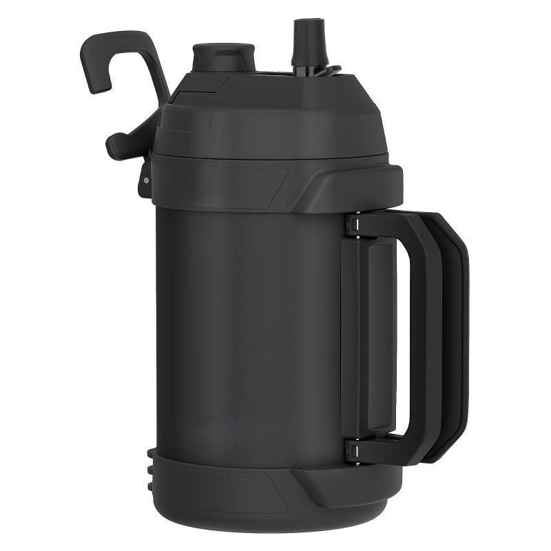 1 gallon water jug 128 oz Large Insulated Stainless Steel Sports Water Jug Large Triple Wall Vacuum Insulation Water BottleKeeps Cold up to 48 HrsSweat Proof for Gym Hiking  Camping