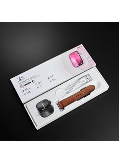 KENNETH SCOTT Kenneth Scott KA10PROMX-BSBBD Unisex Smart Display Watch & Leather & Silicone Strap Black & Brown  - Image 5