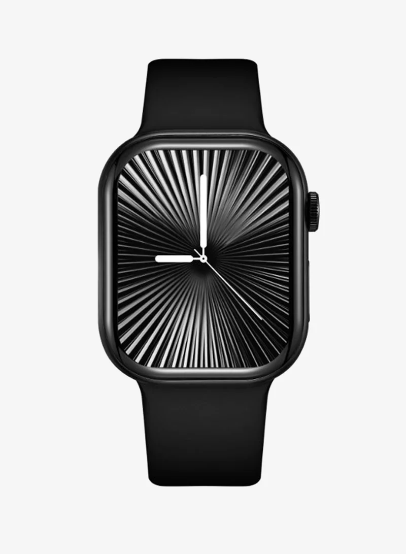 Kenneth Scott  Unisex Leather & Silicone Smart Watch KA10PROMX-BSBBD - 39.5 mm  | Best Price UAE