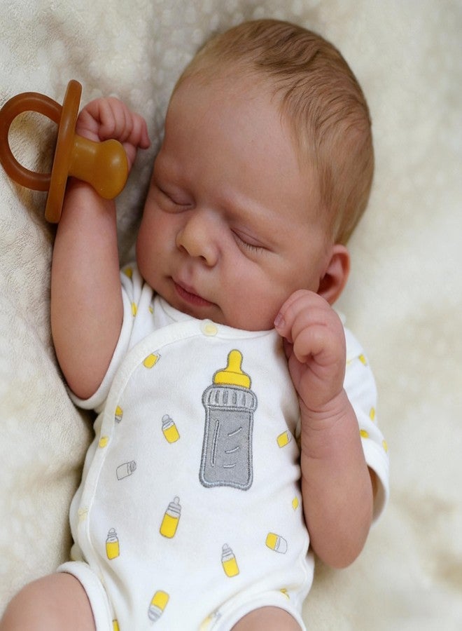 Anano Lifelike Baby Boy Doll Full Body 18 Inch Reborn Silicone Baby Newborn Soft Real Life Like Baby Doll Realistic Baby Dolls New Born Baby Doll Anatomically Correct Baby Infant Doll - Image 1