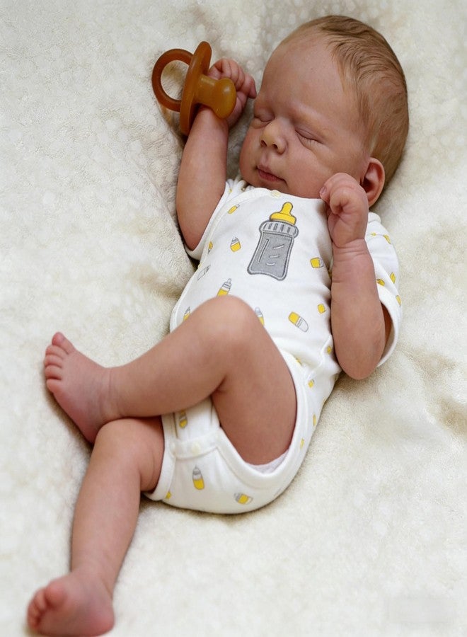 Anano Lifelike Baby Boy Doll Full Body 18 Inch Reborn Silicone Baby Newborn Soft Real Life Like Baby Doll Realistic Baby Dolls New Born Baby Doll Anatomically Correct Baby Infant Doll - Image 4