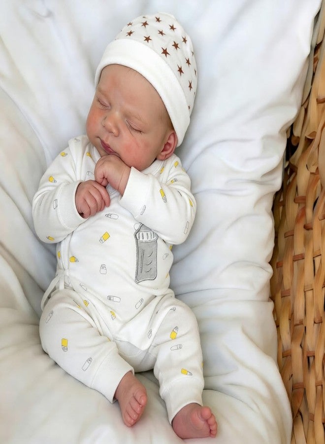 Anano Lifelike Baby Boy Doll Full Body 18 Inch Reborn Silicone Baby Newborn Soft Real Life Like Baby Doll Realistic Baby Dolls New Born Baby Doll Anatomically Correct Baby Infant Doll - Image 5